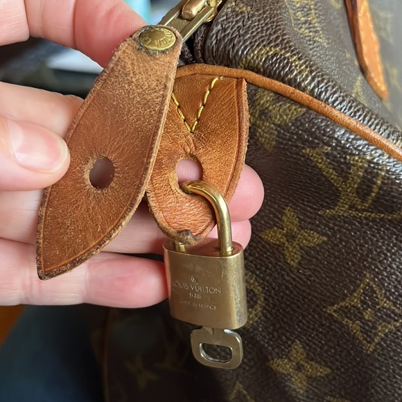 Louis Vuitton Speedy 30 Monogram purse classic LV monogram handbag 💯 authentic - Picture 3 of 10